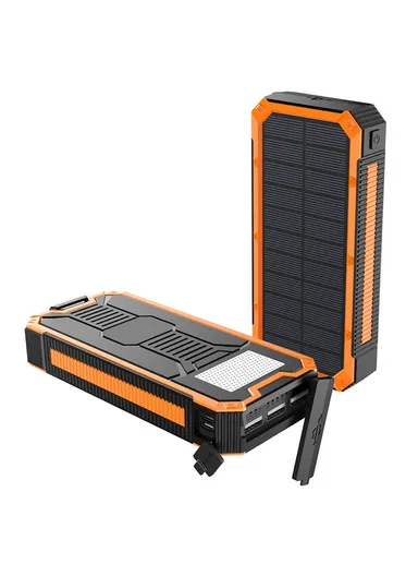 20000mAh PD18W Bidirectional Fast Charging Solar Power Bank With Flashlight MSL-888K