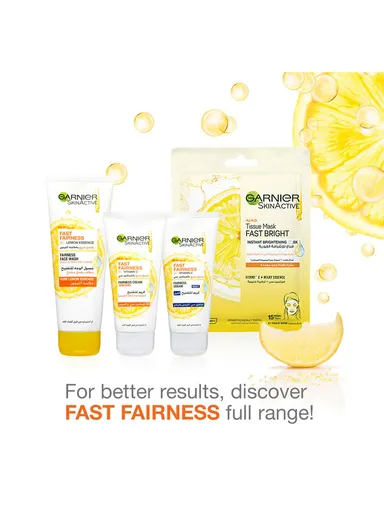 100ml Garnier Skin Active Fast Bright Face Wash