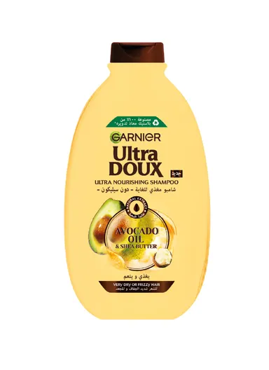 Ultra Doux Avocado &amp; Shea butter Shampoo- 400ML