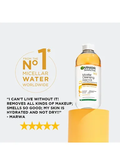  100ml Garnier Skin Active Micellar Oil-Infused Cleansing Water