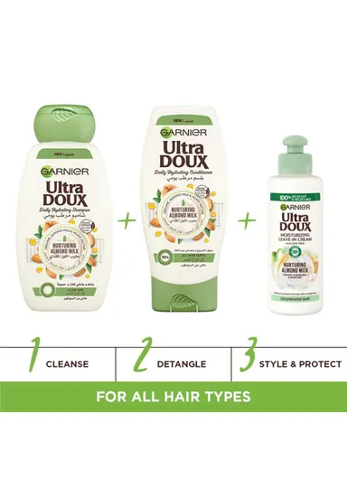 200ml ​​​​​Ultra Doux Almond Milk Leave In