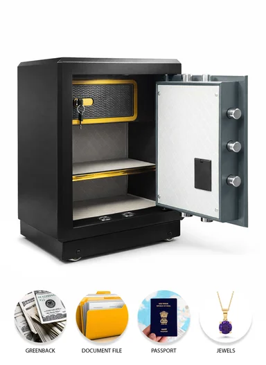 60Kg (W43 x D35 x H62)cm Digital Keypad High-Security Thick Heavy Walls Safe Box with Digital LED Display K1-620 