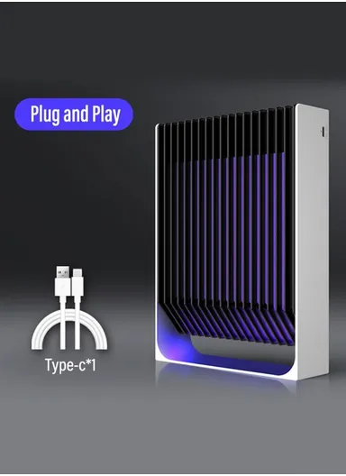 Electric Mosquito Killer Lamp &amp; Wall Mount Trap Zapper (L18 x W5 x H25)cm