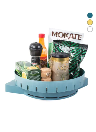 360° Multifunction Wall Mounted For Kitchen &amp; bathroom (D26 x H6.5)cm