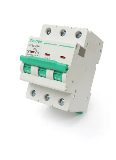 63A AC 3P Circuit Breaker SCB8-63H (L6.6 x W5.2 x H8)cm