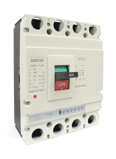 400A AC High-Quality Circuit Breaker SM8E-400M (L10.7 x W19.6 x H25.7)cm