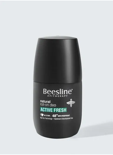 50ml Natural Roll-On Deo Active Fresh Deodorant For Men