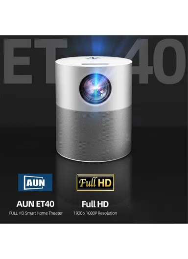 4000 Lumens 1080P Full HD High Brightness Mini Projector ET40S - Android Version