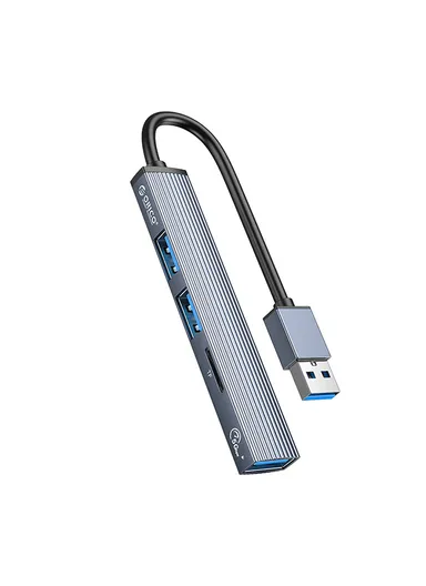 4 Slot USB3.0 HUB USB To USB3.0+USB2.0+TF Card HUB Adapter 