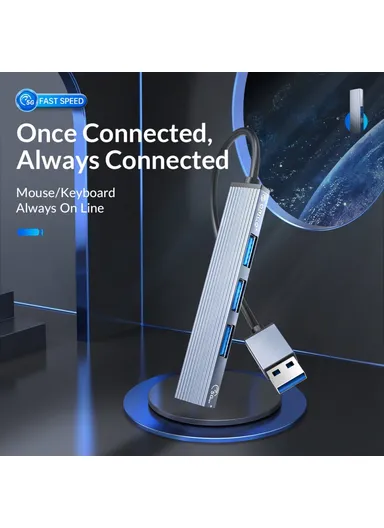 4 Slot USB3.0 HUB USB To USB3.0+USB2.0+TF Card HUB Adapter 