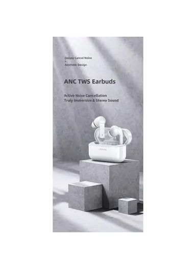 Noise Canceling TWS Wireless Headset Bluetooth 5.0 Stereo Earphone Earbuds LY06 ANC