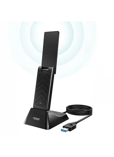 1900Mbps USB 3.0 Dual Band 2.4Ghz/5Ghz Long Range WiFi Adapter EP-AC1675