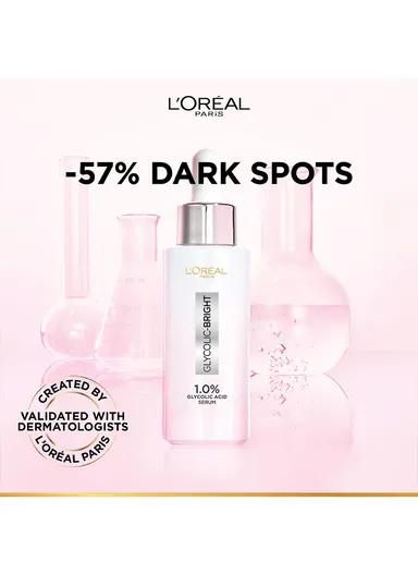 30ml L’Oreal Paris Glycolic Bright Instant Glowing Face Serum