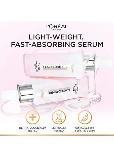 30ml L’Oreal Paris Glycolic Bright Instant Glowing Face Serum