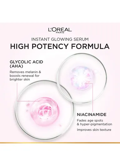 30ml L’Oreal Paris Glycolic Bright Instant Glowing Face Serum