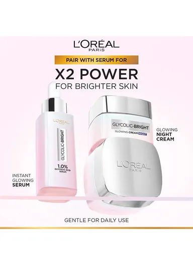 50ml L’Oreal Paris Glycolic Bright Glowing - Night Cream