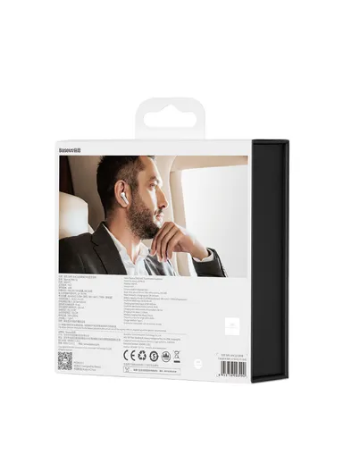 Bluetooth 5.0 Headphones In-Ear Wireless Earbuds With Wireless Charging Function Simu S2 - White