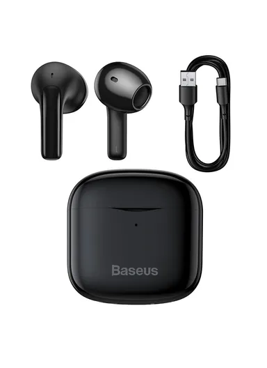 Bluetooth 5.0 True Auto Connection Waterproof Touch Wireless TWS Earphones Bowie E3 - Black