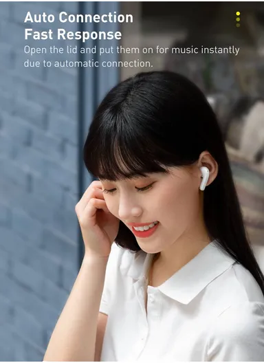 Bluetooth 5.0 True Auto Connection Waterproof Touch Wireless TWS Earphones Bowie E3 - Black