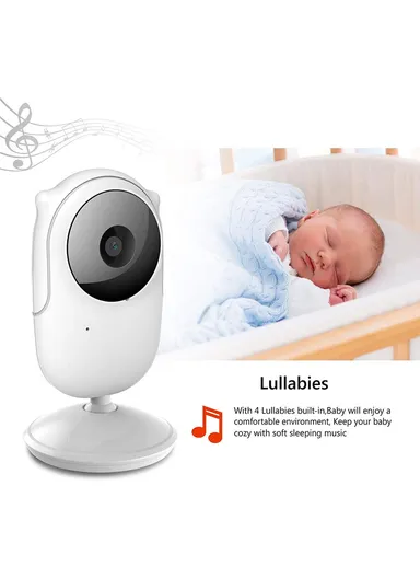 2.4" TFT 2-Way Talk Night Vision Screen Video Baby Monitor With Digital Colour Camera, Wireless View Video &amp; Alarm System SM25