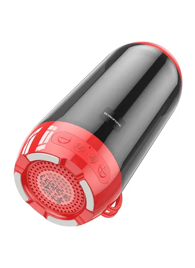 1200mAh battery v5.3 Multi-Color LED Effect Vivid Sound TWS wireless speaker BR25 (W7 x H19)cm