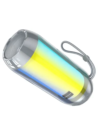 1200mAh battery v5.3 Multi-Color LED Effect Vivid Sound TWS wireless speaker BR25 (W7 x H19)cm