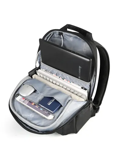 15.6" Laptop Polyester Backpack With Water Bottle Holders T-B3090B (W30 x D14 x H45)cm - Pink