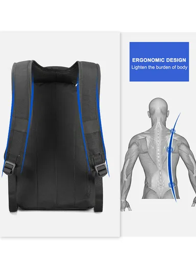 15.6" Laptop Polyester Backpack With Water Bottle Holders T-B3090B (W30 x D14 x H45)cm - Pink