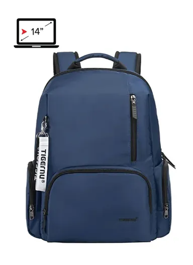 14" Laptop School Backpack Bag T-B9178 (W28 x D13 x H41)cm - Blue
