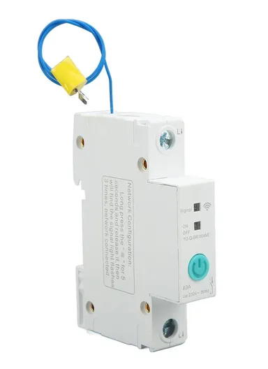 1P 63A Mobile eWelink Remote Controlled WiFi Smart Circuit Breaker TO-Q-SR163WE