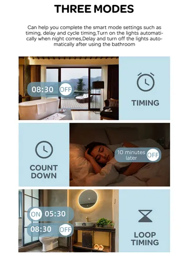 2P 63A Mobile eWelink Remote Controlled Din Rail WiFi Smart Circuit Breaker With Metering Function TO-Q-SR263JWE