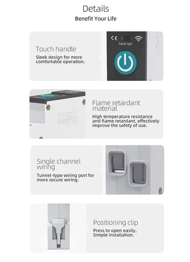 1P 32A Din Rail Tuya WiFi Smart Circuit Breaker TO-Q-MP65-SY 1-132WT
