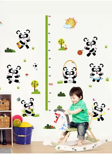 180 cm DIY PVC Colorful Funny Animals Kids Aclornment Wall Stickers 