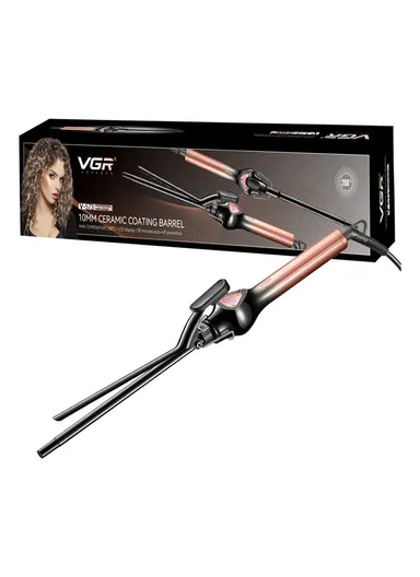 55W Professional Hair Culer 19mm Ceramic Coating Barrel V-575 - ROSE GOLD