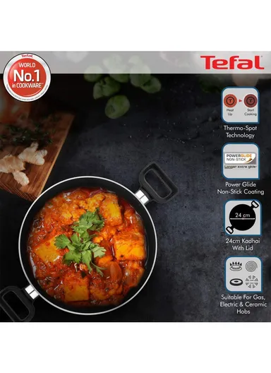 28cm Delicia Kadai Cooking Pot With Lid B4689885