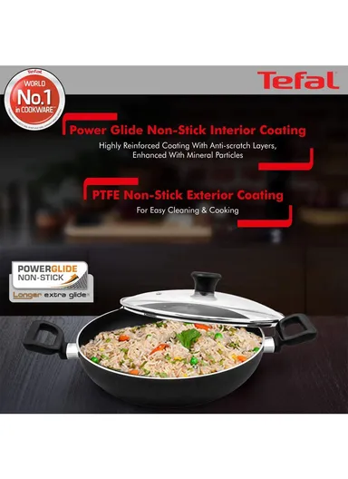 28cm Delicia Kadai Cooking Pot With Lid B4689885