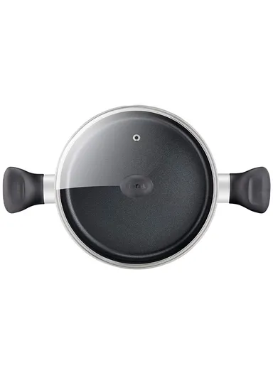 22cm Aluminum Non-Stick G6 Super Cook Stewpot With Lid B4594584