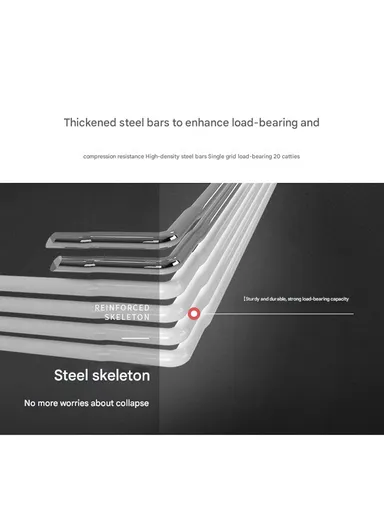 6 Cubes Waterproof DIY Plastic Storage Cabinet (W70 x D35 x H105)cm - White