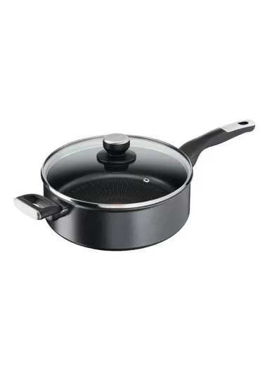 26cm 4.429L Non-Stick Aluminum Titanium Unlimited Sautepan With Lid G2553302 (D26 x H8.95)cm 