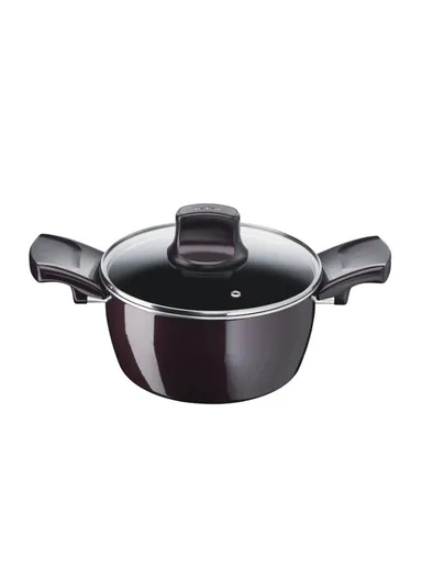 24cm Aluminum Titanium Resist Intense Stewpot With Stainless Steel Lid D5224682