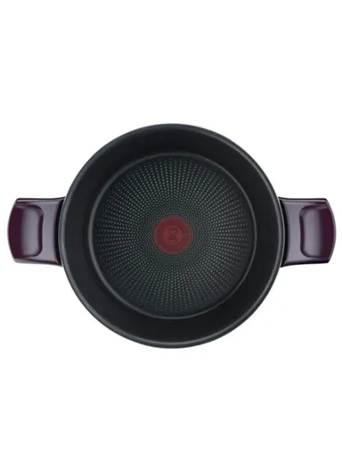 24cm Aluminum Titanium Resist Intense Stewpot With Stainless Steel Lid D5224682