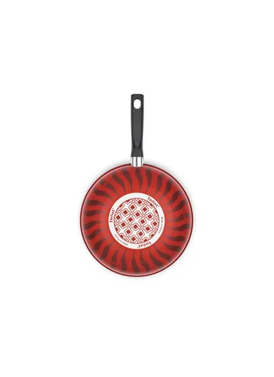 26cm 3.35L Non-Stick Aluminum Titanium Tempo Flamme wok Frypan C3047783 (D26 x H7.54)cm