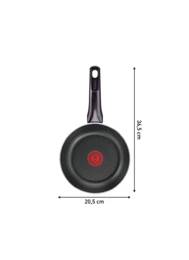 20cm Aluminum Titanium Non-Stick Resist Intense Frypan d5220283 (D20 x H4.8)cm