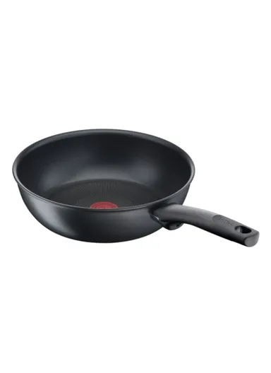 28cm 3.67L Non-Stick Aluminum Titanium Unlimited Wok Frypan G2551902 (D28 x H7.75)cm 