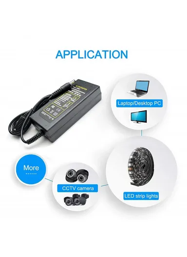 12V AC/DC Adapter LED Strip Light Driver 