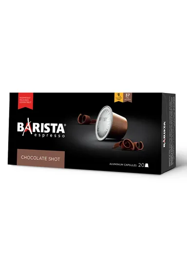 9G 20 Pcs Chocolate Shot Capsules Box