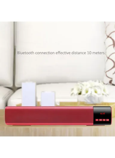 LED Screen Bluetooth Bass Sound Bar Subwoofer B28S (L40 x W7 x H5.5)cm