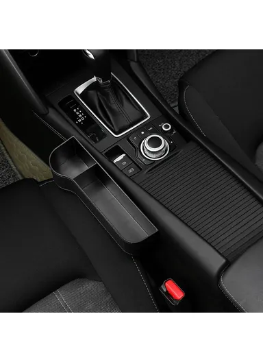 2 Pcs Multifunctional Car Seat Gap Storage Box Left/Right (L52 x W34 x H16)cm