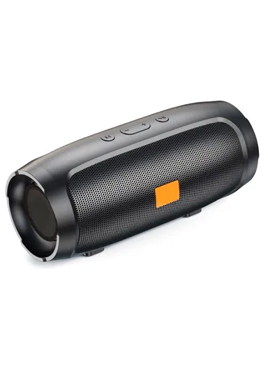 800mAh Portable Rechargeable Bluetooth Speaker Heavy Bass Wireless Music Subwoofer Support TF Card U-Disk J006 - Black