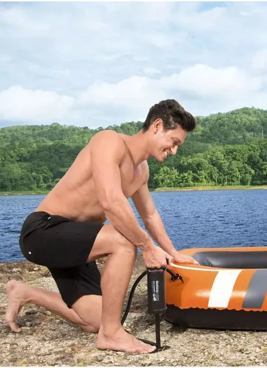 High-Output Manual Hand Air Pump Double Quick 62002 (D10 x H30)cm